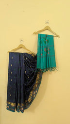 Royal Blue Silk Saree