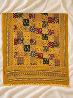 Ajrak yellow Chaniya Choli