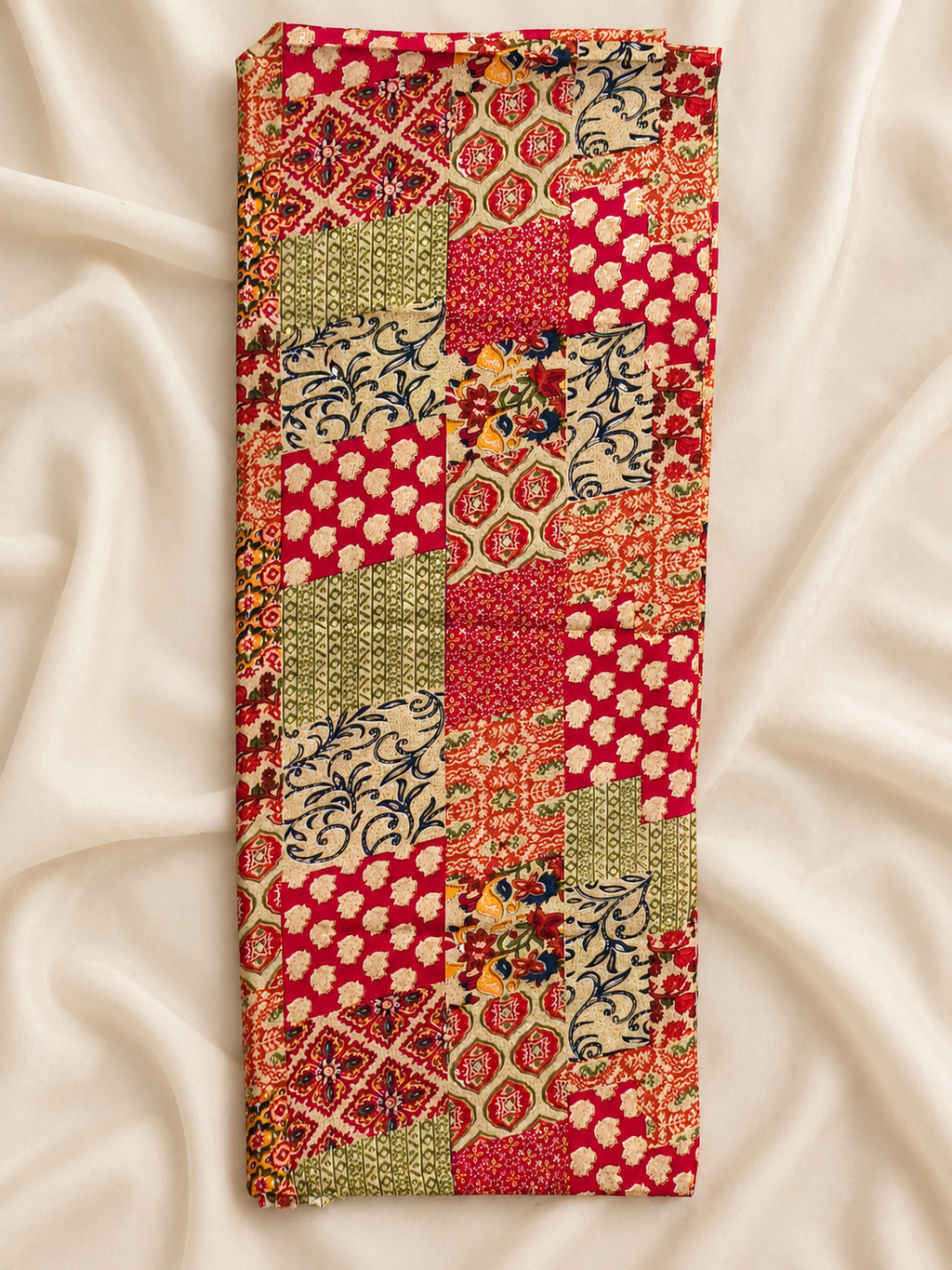 Black Ajrak Elephant Ghagra