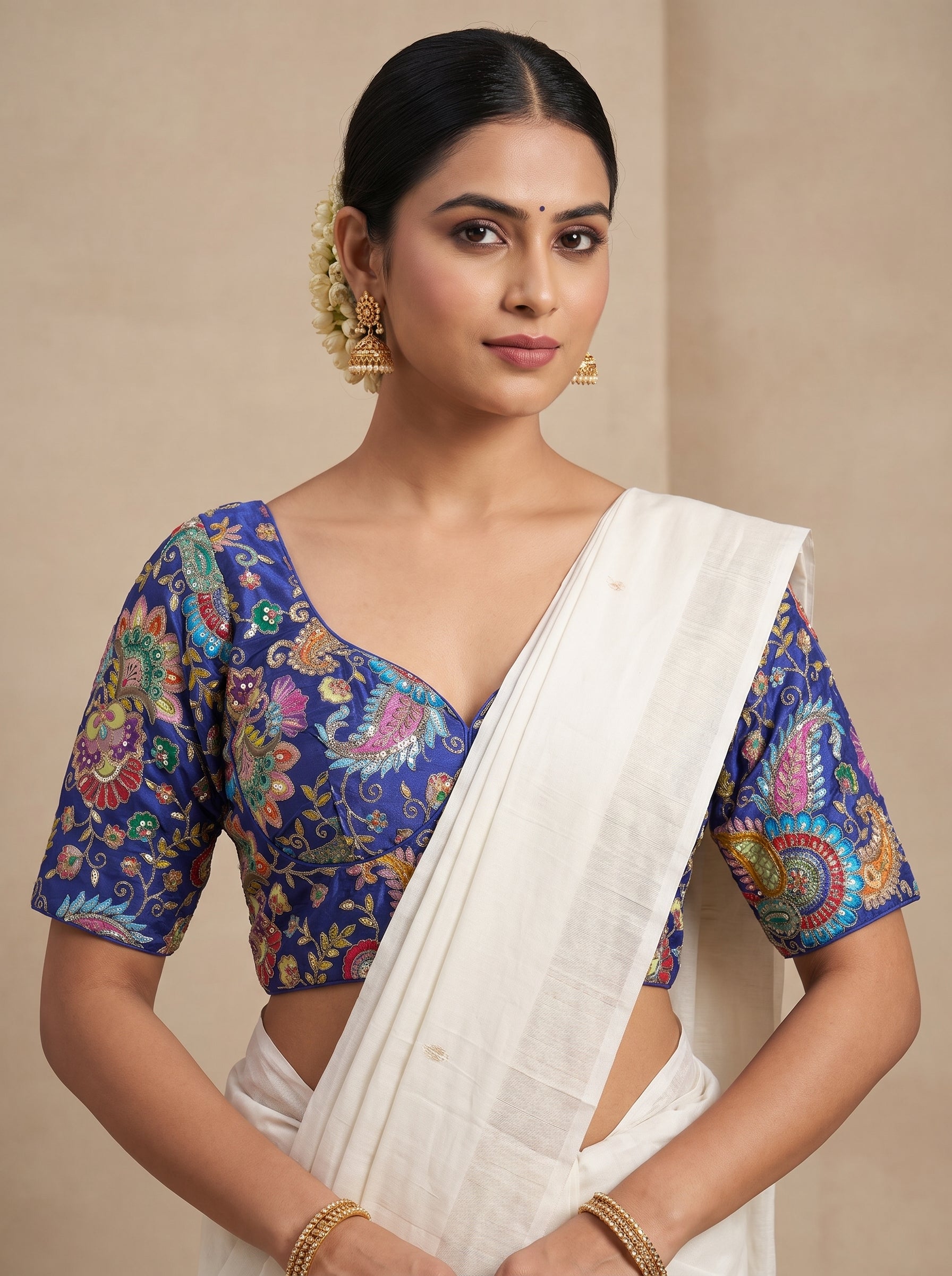 Neelakurinji Blouse