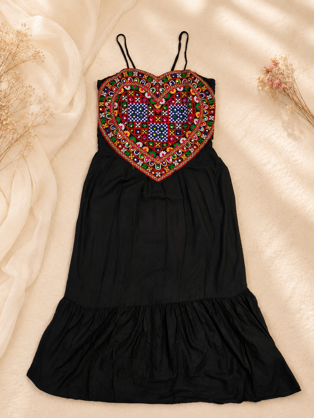 Kutchhi Dilrani Black Gown