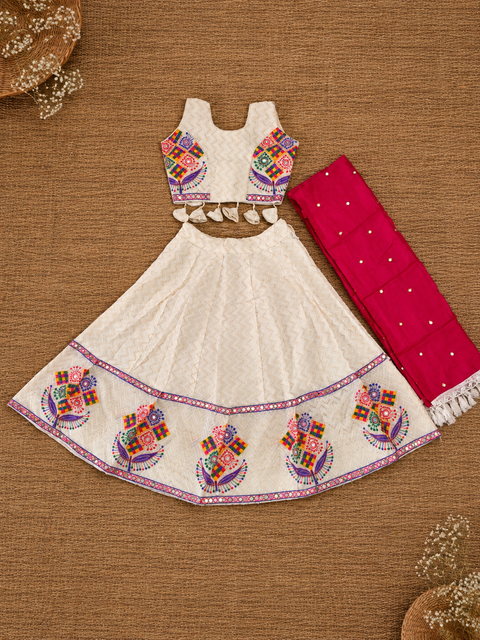 Mor Pankh Rani Lehenga Girls