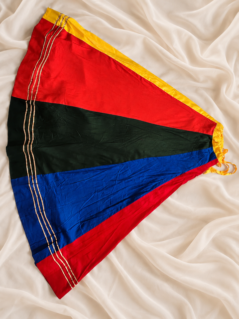 Multicolour 6-Metre Flare Navratri Skirt