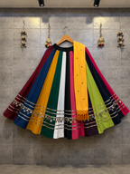 Rainbow Lehenga Choli Set