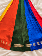 Multicolour 6-Metre Flare Navratri Skirt