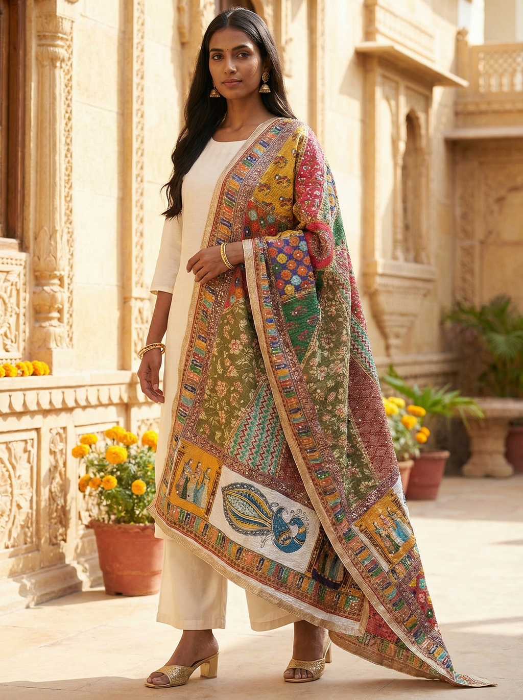 Rajwada Rangrez Dupatta ✨