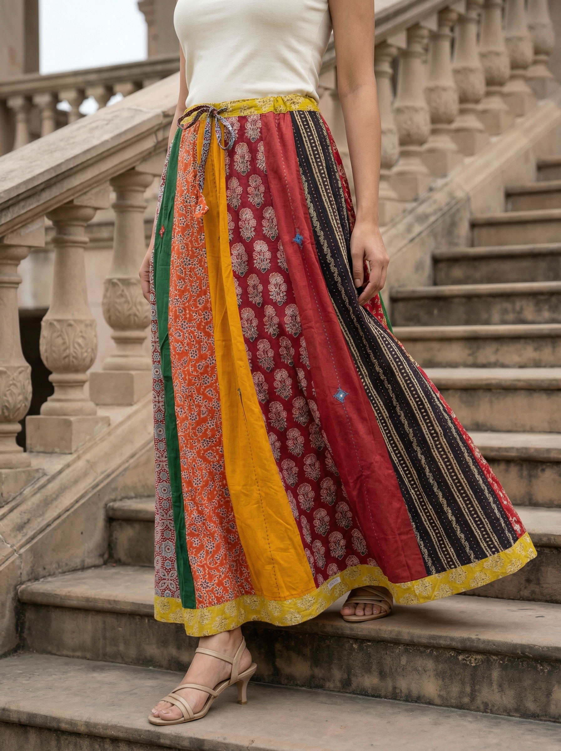 Multi-colour Lehenga