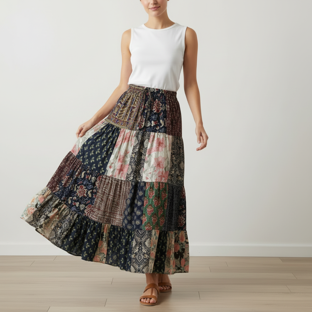 Patchwork Lehenga