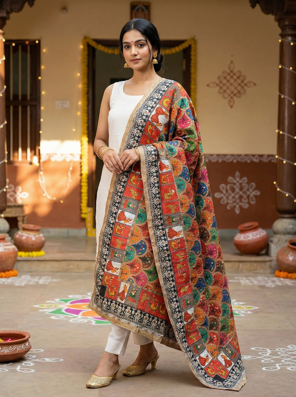 Rang Raas Dupatta