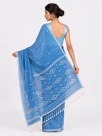 Neel Aangan Mul Saree