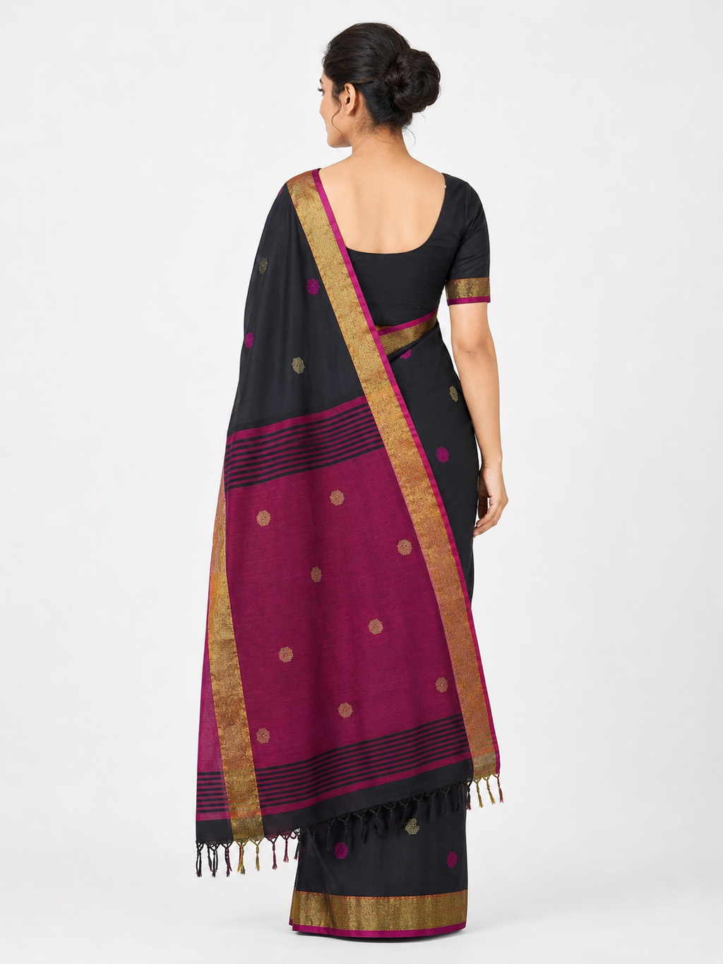 Raat Rang Silk Cotton Saree