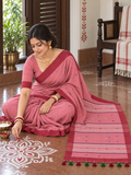 Golapi Abir Jamdani Saree