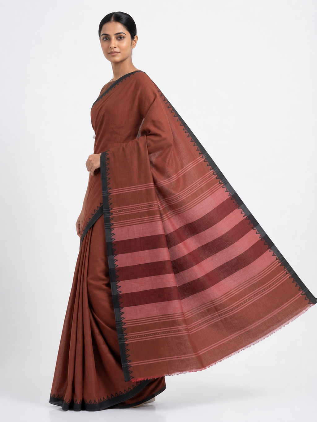 Kesar Mitti Cotton Saree