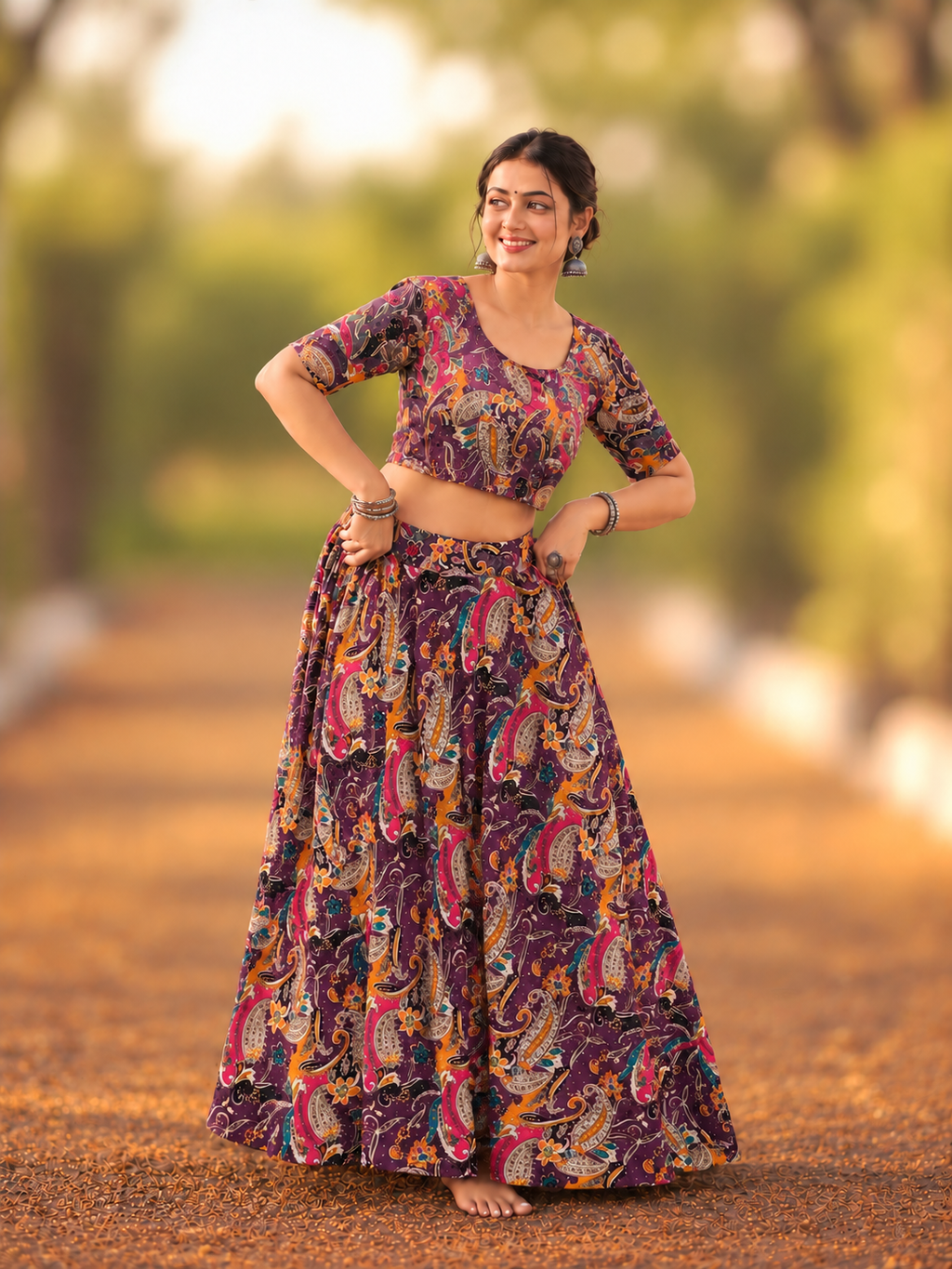 Paisley Pattern Chania Choli