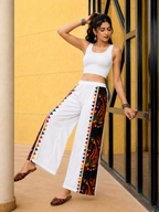 Navrang Mayuri White Pant