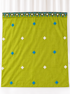 Green ghagara detail