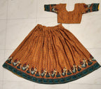 Orange Gopis Dancing Chania Choli product shot
