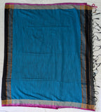 Midnight Teal Saree