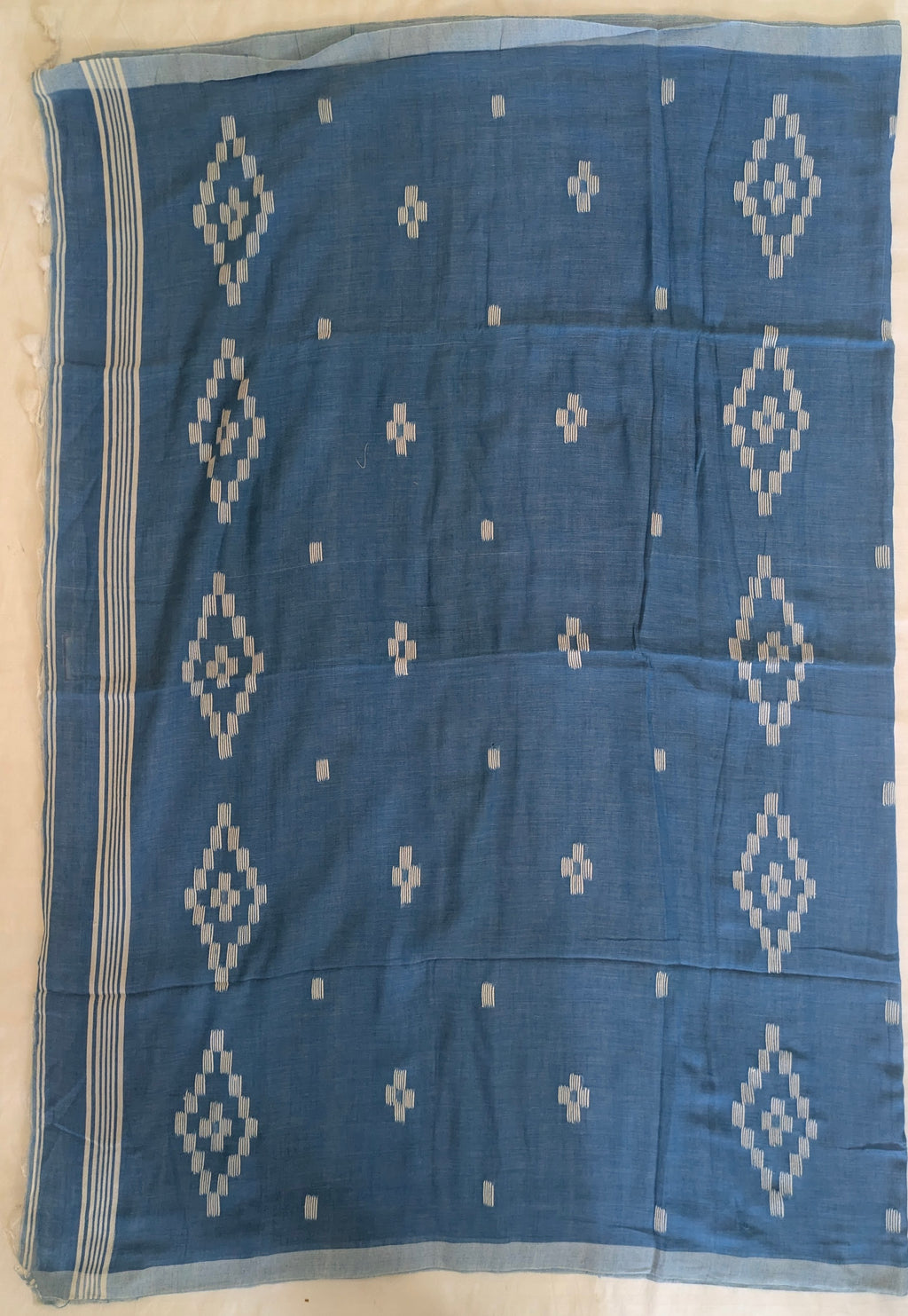 Neel Aangan Mul Saree