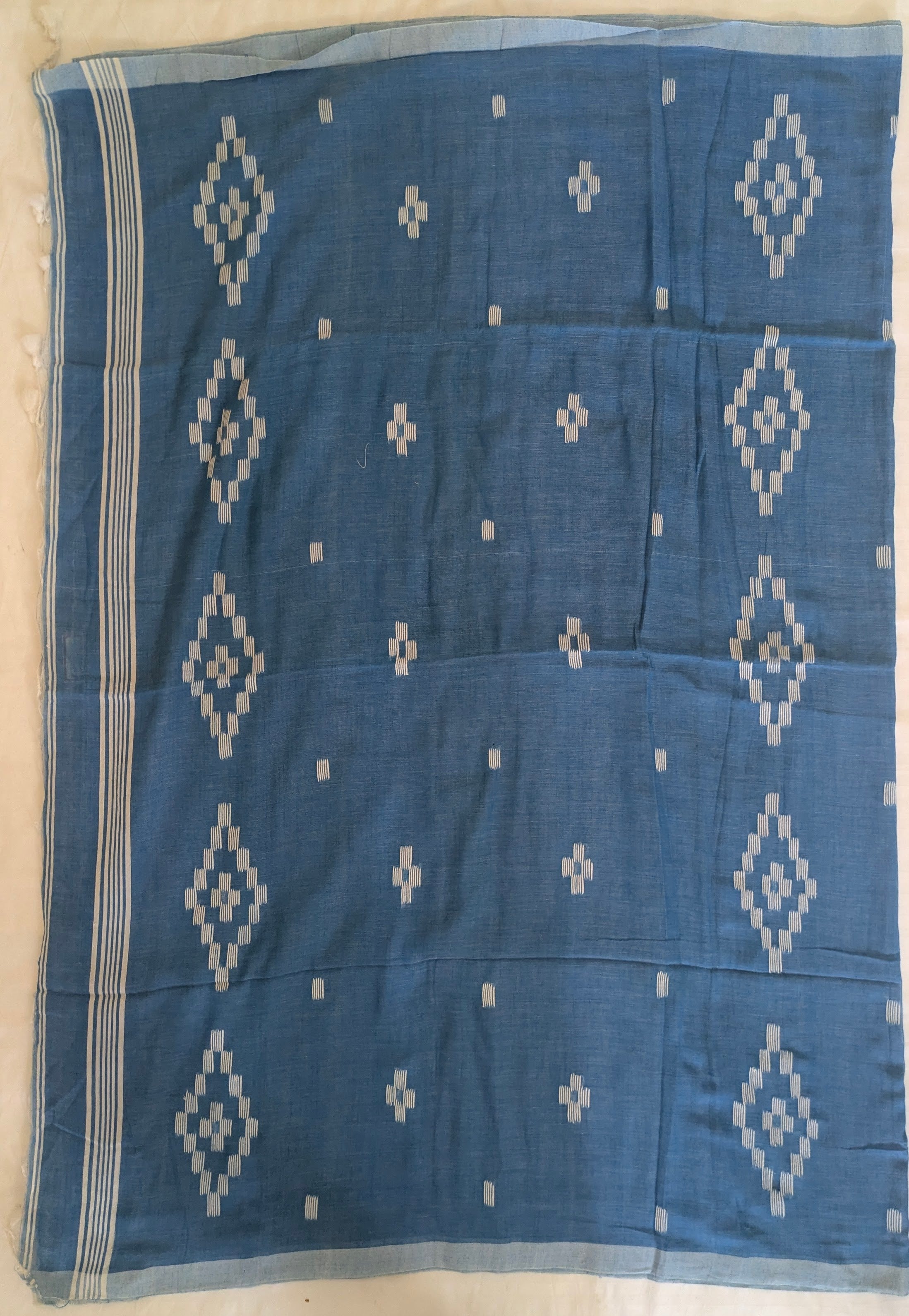 Neel Aangan Mul Saree