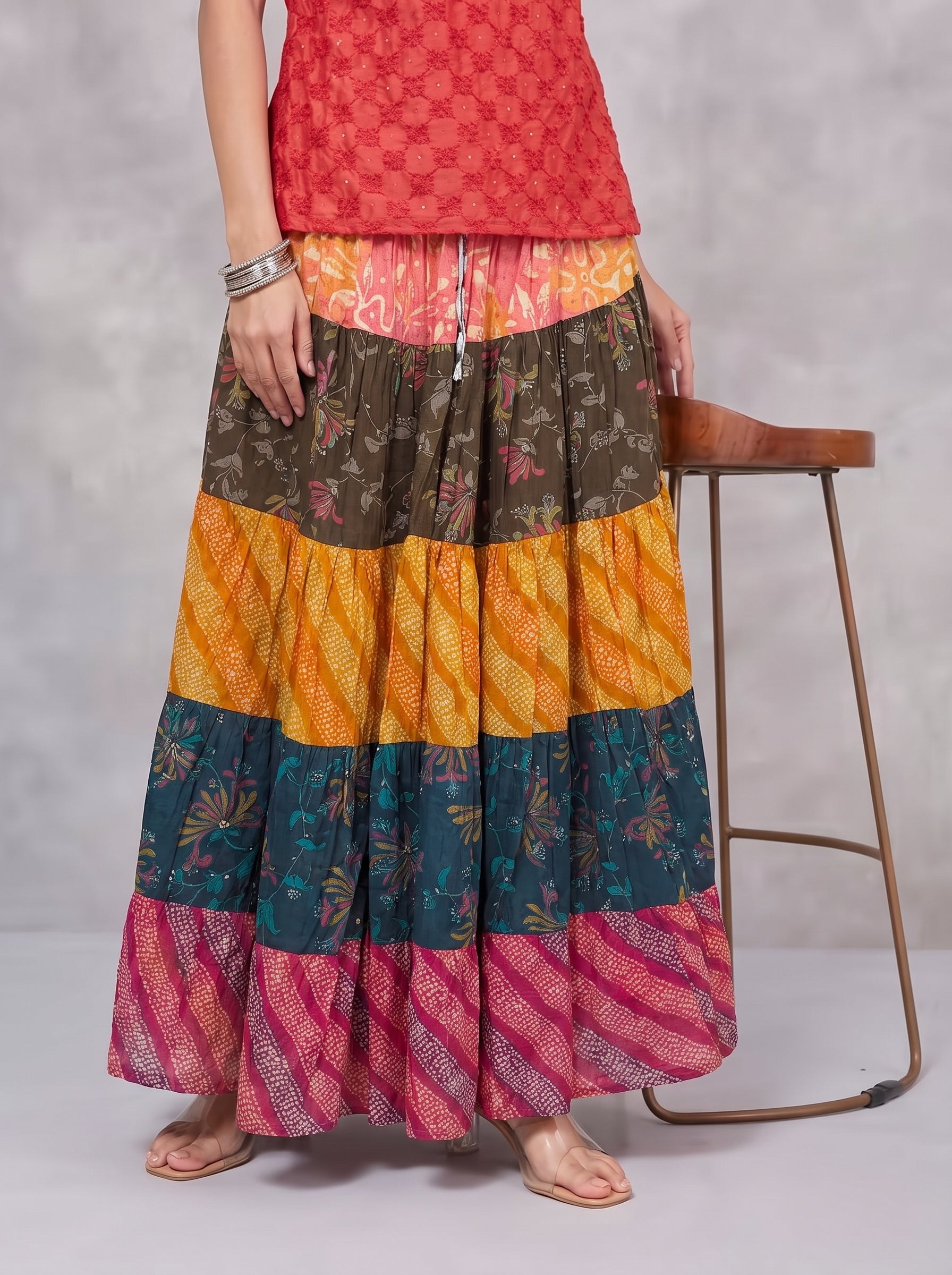 Rangjhilmil Skirt