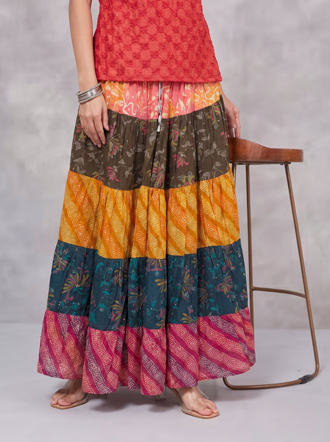 Rangjhilmil Skirt