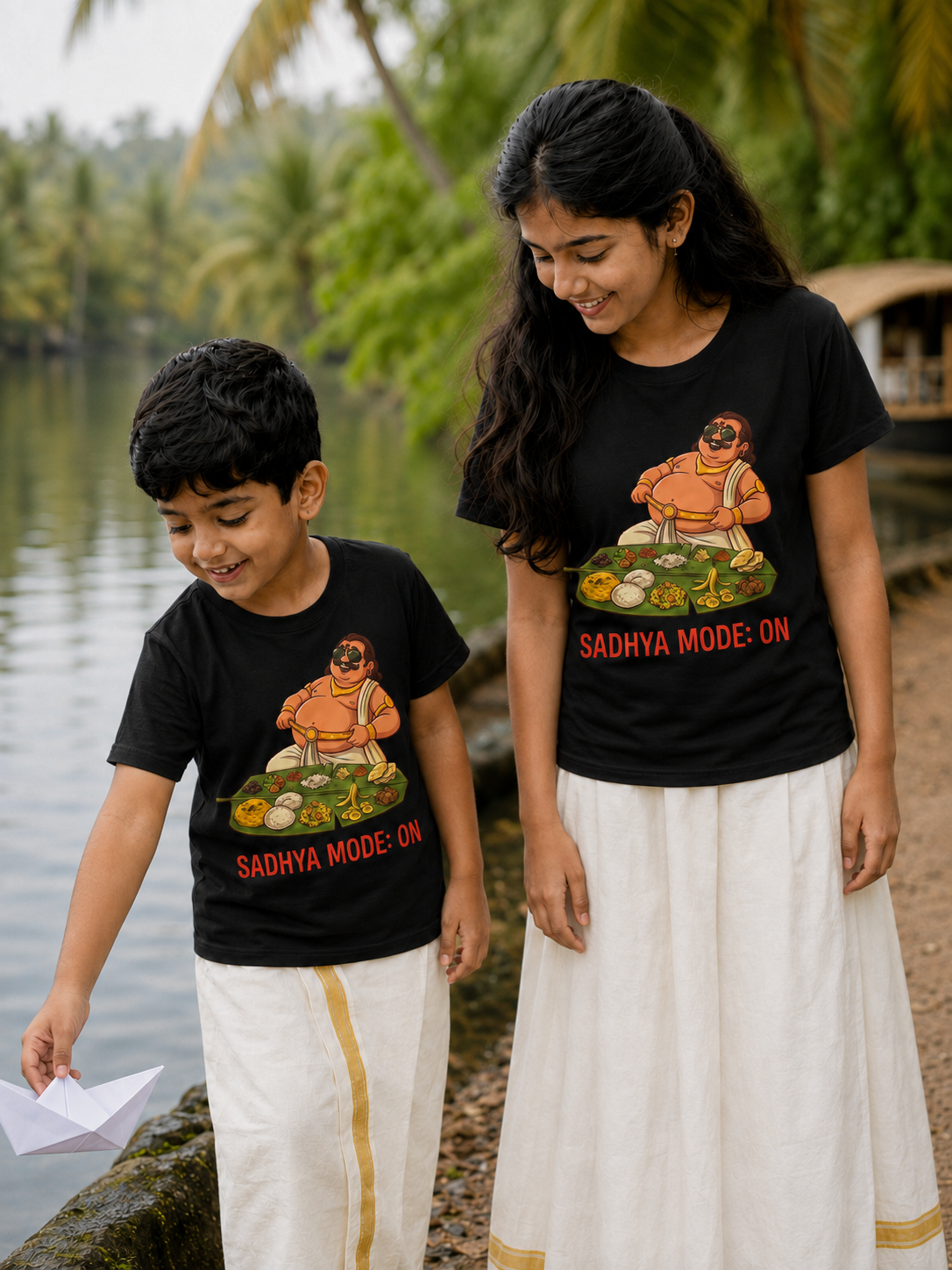 Sadhya Mode On T Shirt