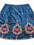 blue triangle elephant corset blouse chania choli product detail