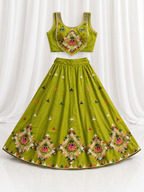 green triangle elephant corset blouse chania choli product detail