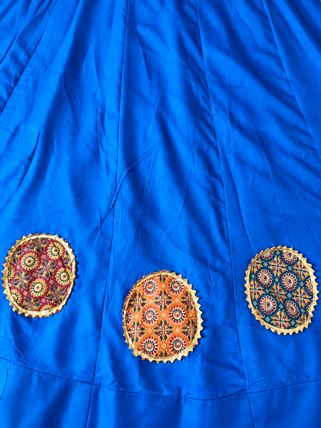 Ulat Palat lehenga skirt detailed close-up