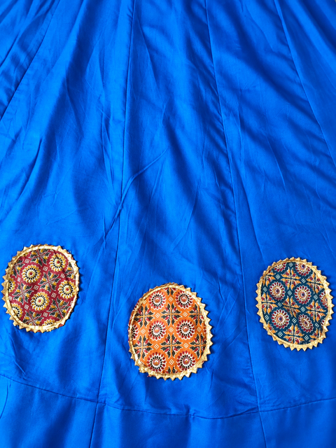 Ulat Palat lehenga skirt detailed close-up