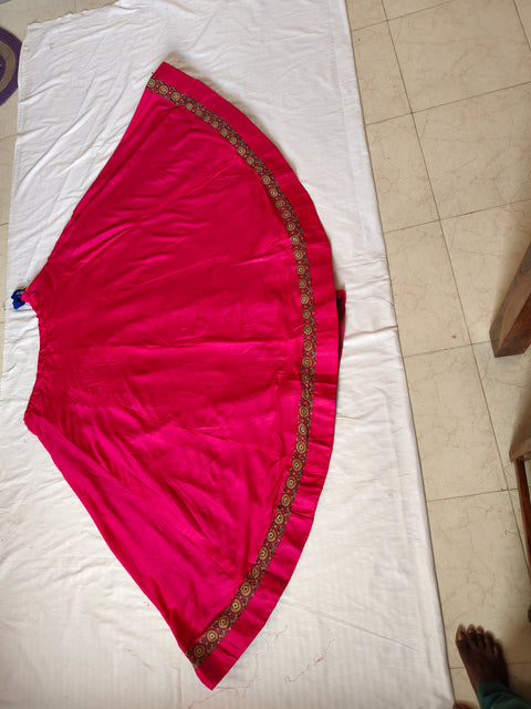Original reversible lehenga skirt detail view