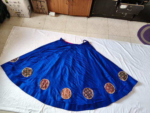 Original Ulat Palat skirt reverse-side detail