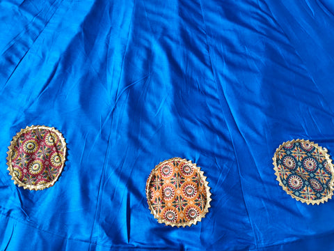 Reversible Navratri skirt craftsmanship detail