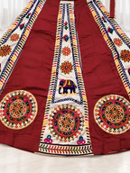 Elephant Motif Navratri Chaniya Choli Set