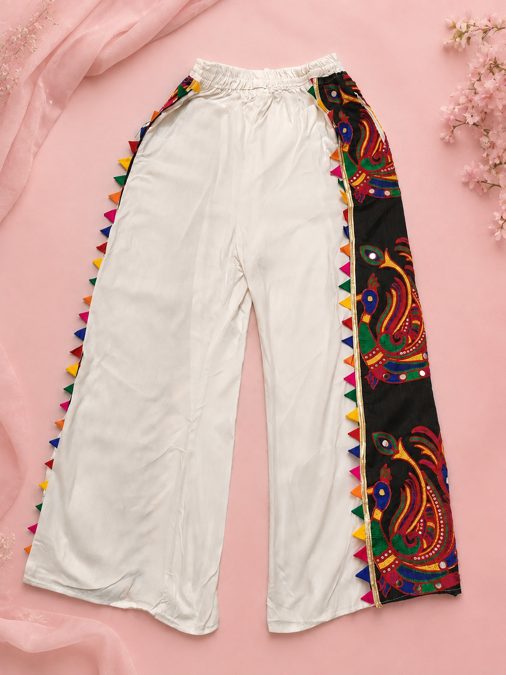 Navrang Mayuri White Pant